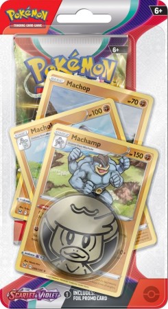 Scarlet & Violet Premium Checklane Display Pokemon Trading Cards