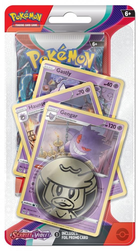 Scarlet & Violet Premium Checklane Display Pokemon Trading Cards