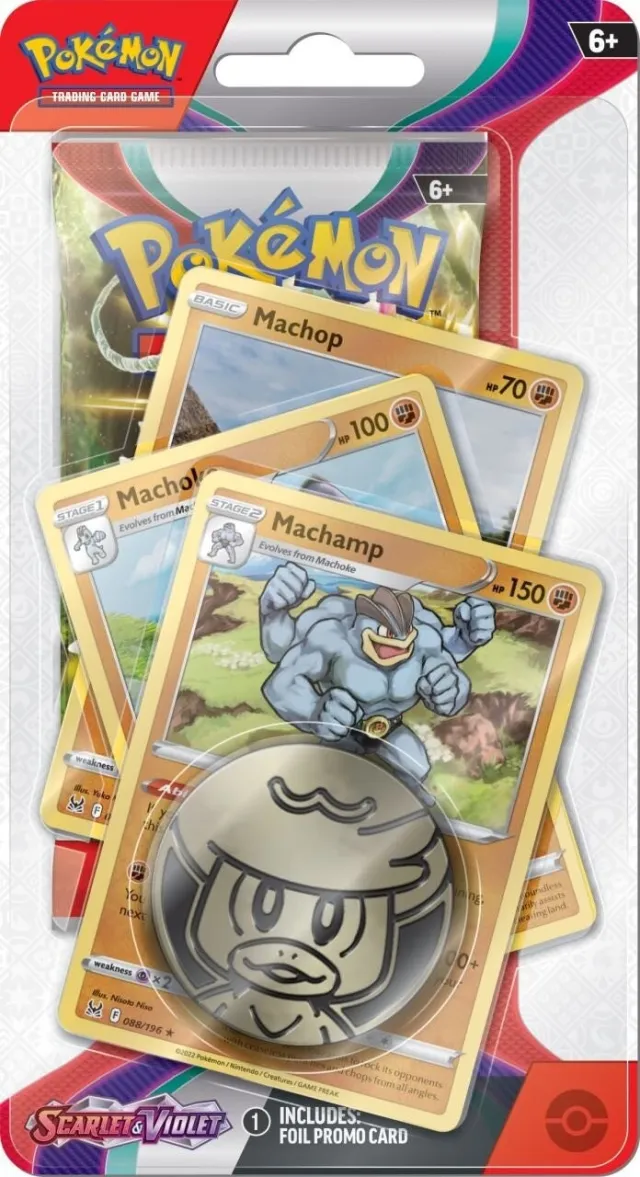 Scarlet & Violet Premium Checklane Display Pokemon Trading Cards