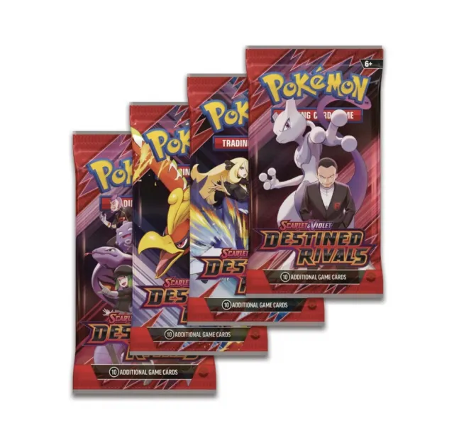 Pokemon Destined Rivals Booster Pakke