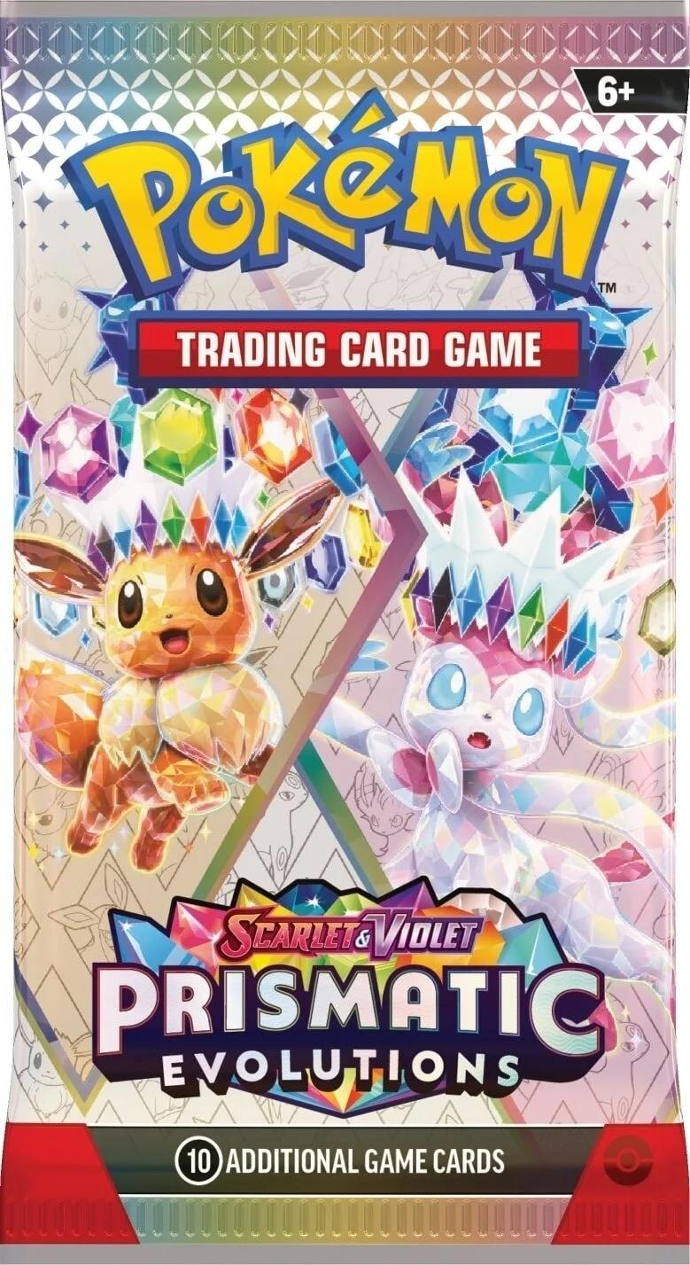 Pokemon Prismatic Evolutions Booster Pakke