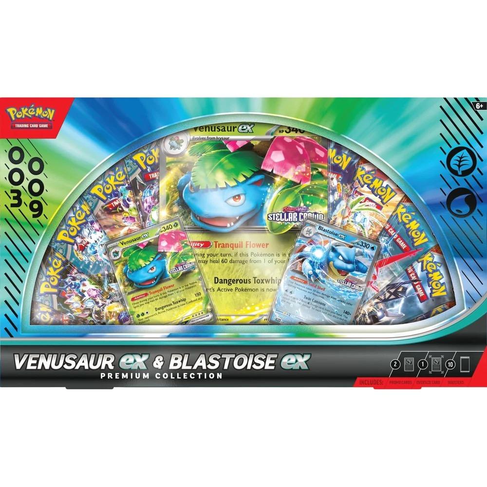 Pokemon Venusaur & Blatoise ex Premium Collection